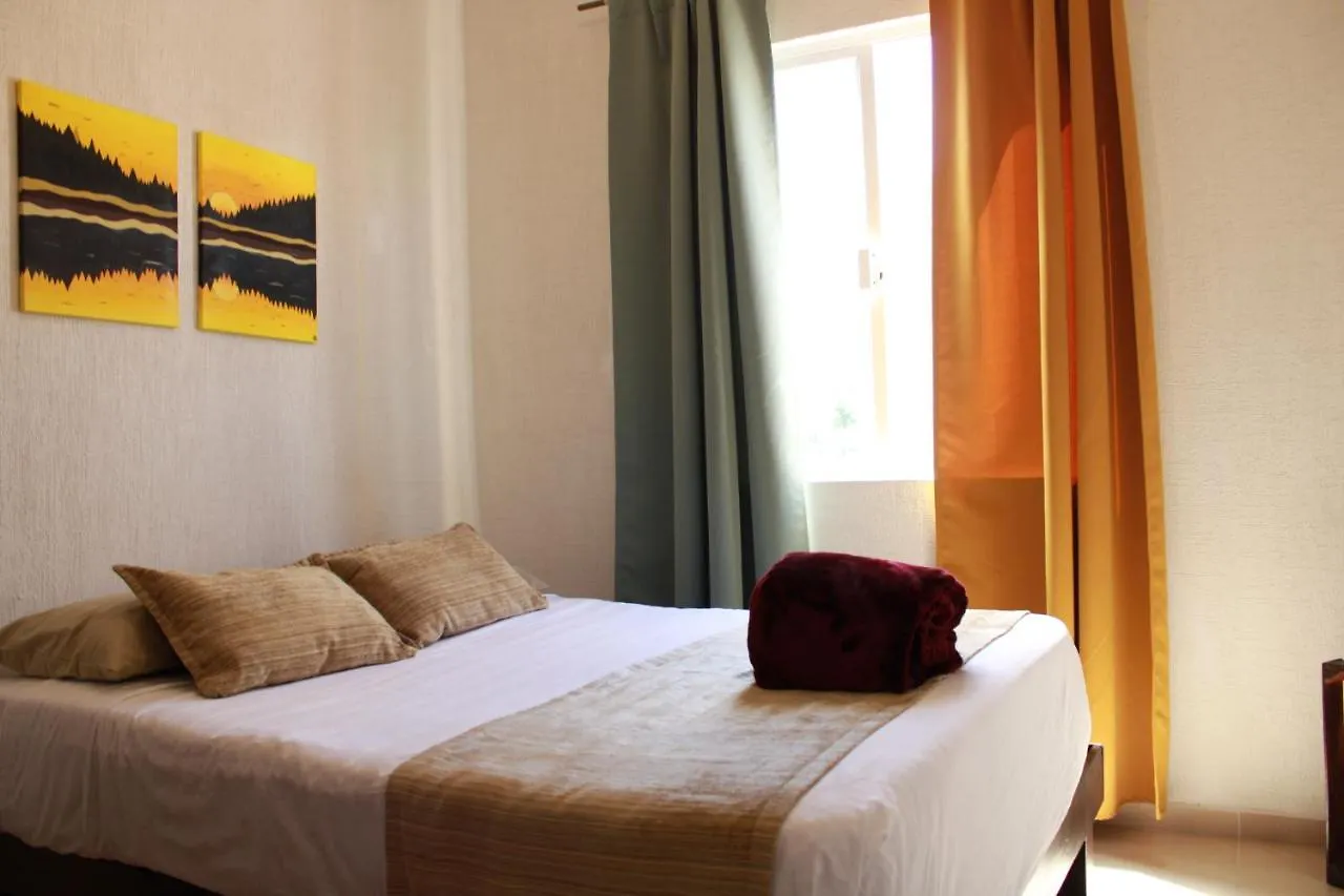 Relajante Y Acogedor Apartamento Con Alberca En Cancún 0*,  México