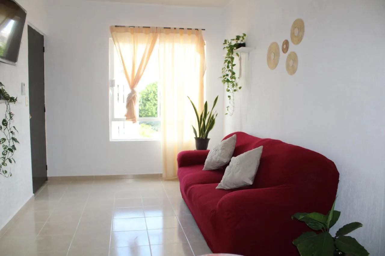 Relajante Y Acogedor Apartamento Con Alberca En Cancún México