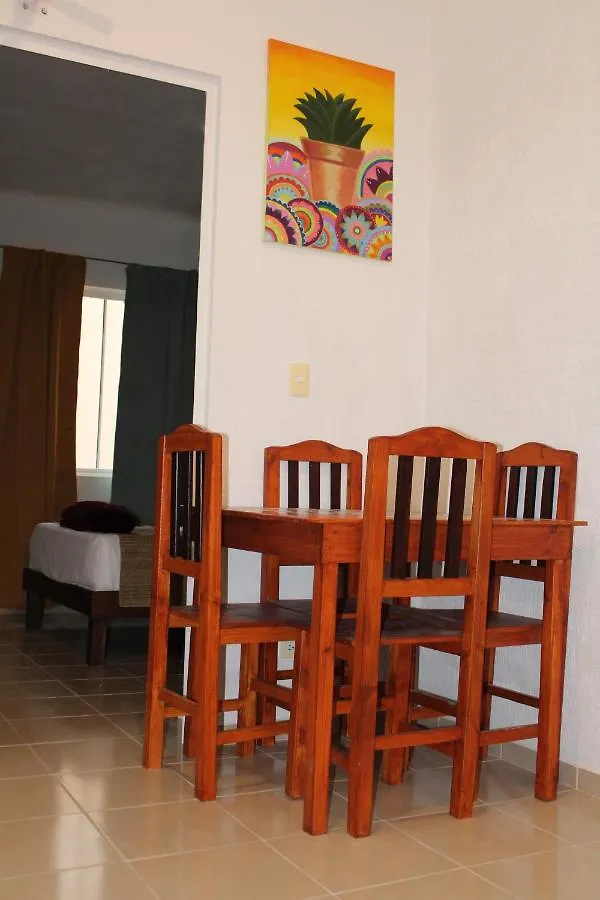 Relajante Y Acogedor Apartamento Con Alberca En Cancún