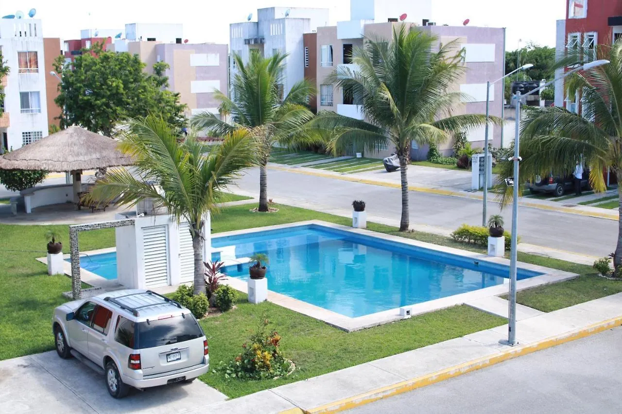Relajante Y Acogedor Apartamento Con Alberca En Cancún México