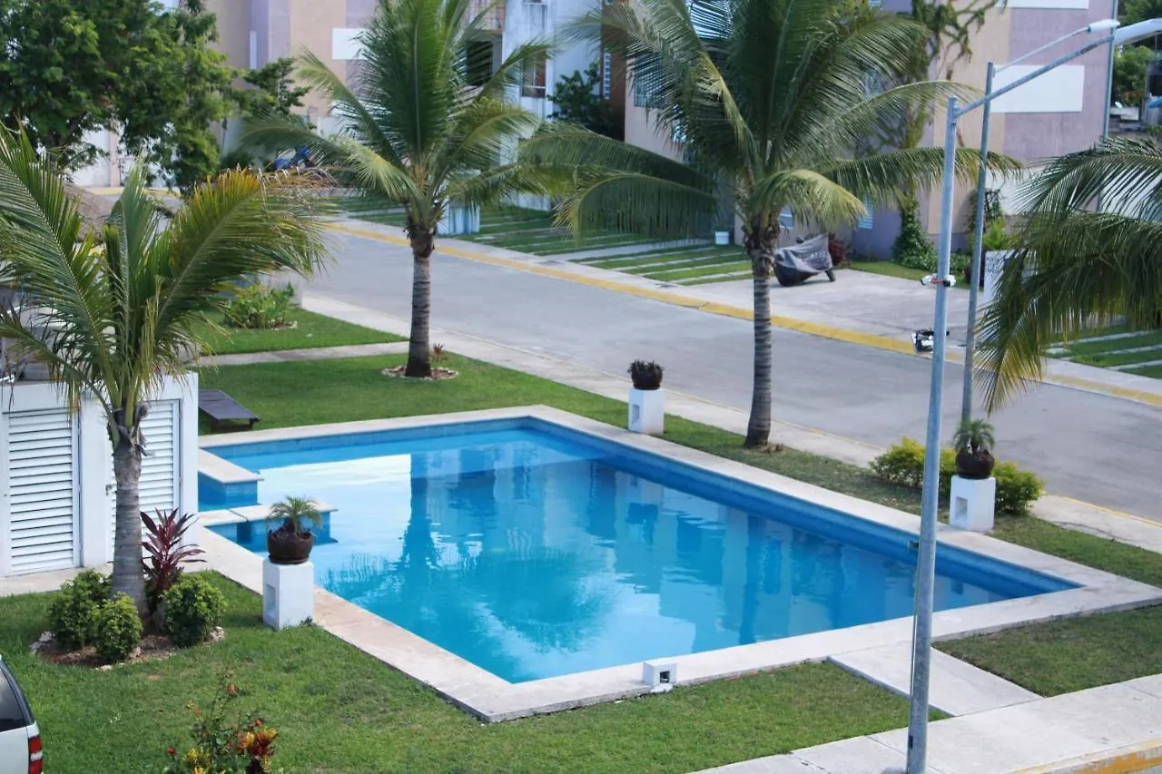 Relajante Y Acogedor Apartamento Con Alberca En Cancún México
